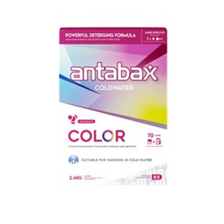 "Antabax" Стиральный порошек "Универсальный" для цветного 2,4кг./4шт.