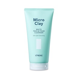 VPROVE Micro Clay White Маска-пенка для умывания Яркость кожи