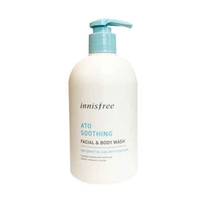 Innisfree Ato Soothing Успокаивающая пенка для умывания для атопичной кожи (Для кожи лица и тела)