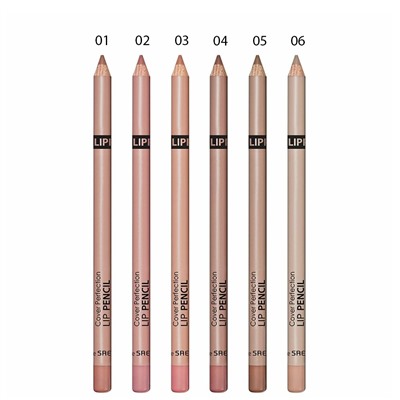 Карандаш для губ Cover Perfection Lip Pencil 01 Near, THE SAEM