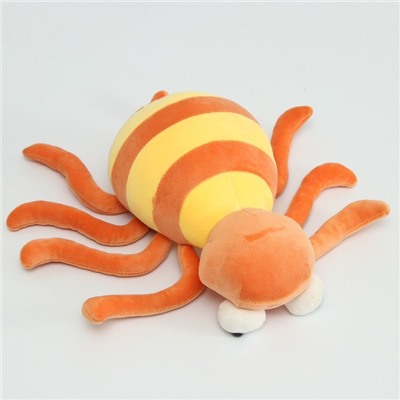 Мягкая игрушка «Паук», 27 см, цвет оранжевый