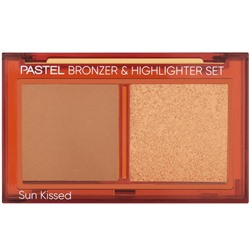 Бронзер и хайлайтер Bronzer & Highlighter Set Sun Kissed, 02 Tan Bronze & Heat Glow