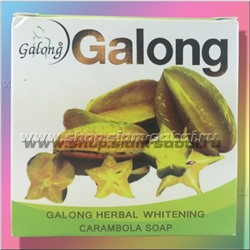 Тайское безсульфатное мыло Galong с карамболой