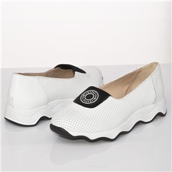 Женские кожаные туфли V.Arimany V1282 Белый: Под заказ