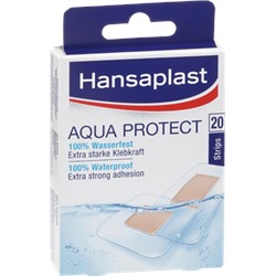Hansaplast Aqua Protect Пластырь пластинки wasserdicht, 20 шт