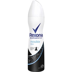 Rexona Deospray Invisible Aqua Anti-Transpirant Rexona Аква Дезодорант-спрей Невидимая защита антиперспирант 150 г