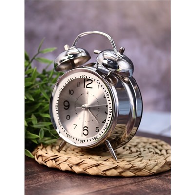 Часы-будильник "Wake up clock", grey