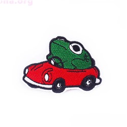 Нашивка «Frog in the car»