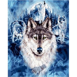 Картина по номерам 40х50 - Дух волка