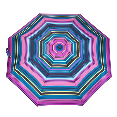 R348-4100 StripePatternPurple (Фиолетовая полоска) Зонт женский автомат Fulton