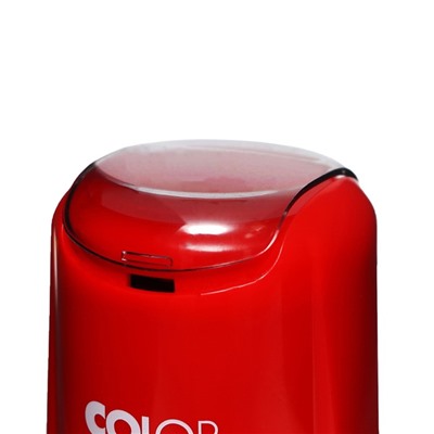 Оснастка для круглой печати автоматическая COLOP Printer R30, диаметр 30 мм, с крышкой, корпус красный