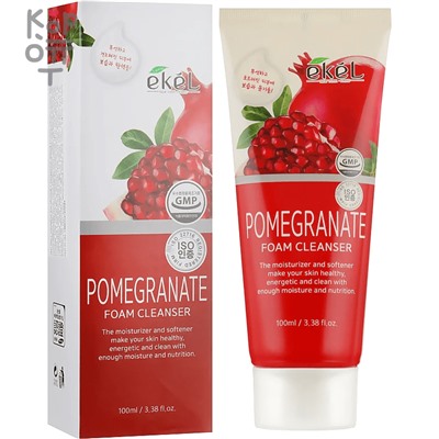 Ekel Foam Cleanser Pomegranate - Пенка для умывания с экстрактом Граната, 100мл.,