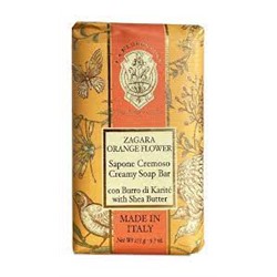 Крем-мыло для тела с маслом ши и экстрактом Флёрдоранжа Creamy Bar Soap Orange Flower, La Florentina, 275 г