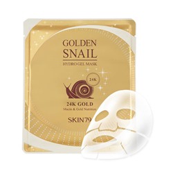SKIN79 Golden Snail Гидро-гелевая маска с 24К золотом и муцином улитки