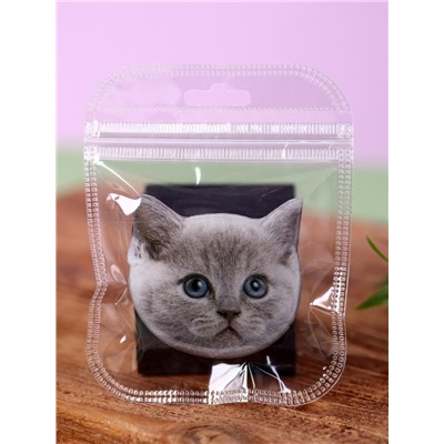 Попсокет "Beautiful cat", grey