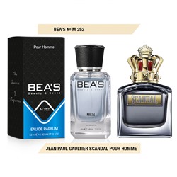 Beas M252 Jean Paul Gaultier Scandal For Men edp 50 ml, Парфюм мужской Beas M252 создан по мотивам аромата Jean Paul Gaultier Scandal
