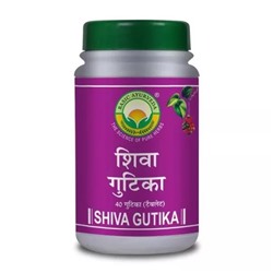 Шива Гутика (40 таб), Shiva Gutika, произв. Basic Ayurveda