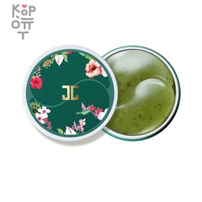 JayJun Green Tea Eye Gel Patch - Патчи под глаза против морщин с экстрактом Зеленого Чая 60шт.,