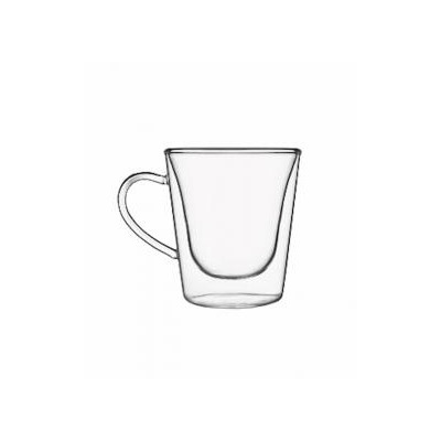 Чашка для эспрессо 120 мл Duos Thermic Glass RM221 Набор 2 шт