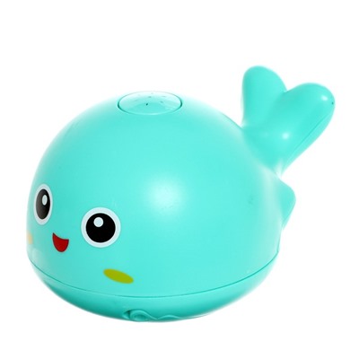 Музыкальная игрушка-фонтанчик «Весёлый кит», водоплавающая