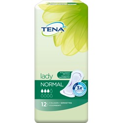 Tena Lady Normal гигиенические прокладки, 12 шт