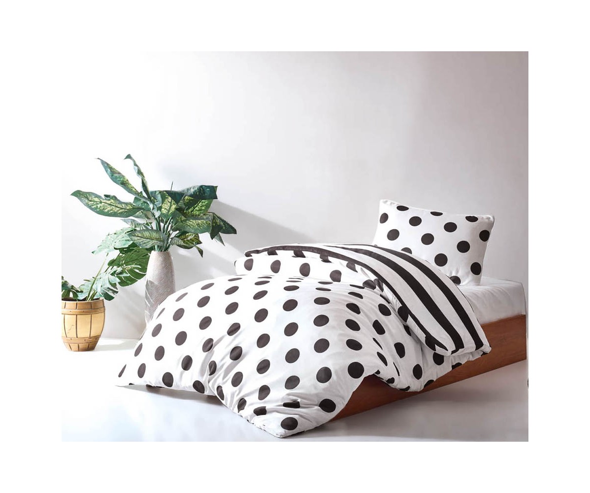 Black And White Polka Dot Comforter Set