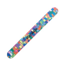 Пилка для натуральных ногтей 220/220 Гауди Gaudi Milar Nail File, Solomeya 1 шт