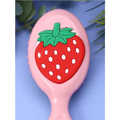 Расческа "Summer strawberry big", pink