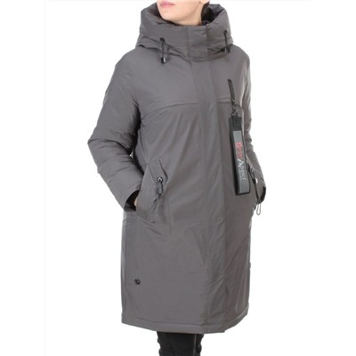 21-976 DARK GRAY Куртка зимняя женская  AIKESDFRS (200 гр. холлофайбера) размер 50