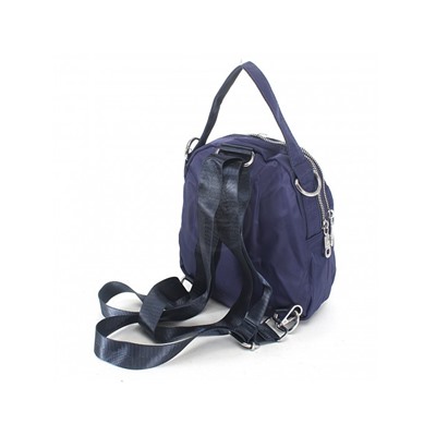 Рюкзак жен текстиль BoBo-9603-1  (сумка-change),  2отд.1внеш,  1внут/карм,  синий 234036