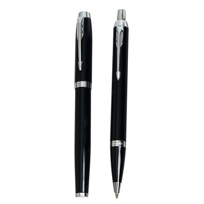 Набор Parker IM Core FK221 Black CT, ручка перьевая, ручка шариковая, подарочная коробка, В ПОДАРОЧНОМ ПАКЕТЕ