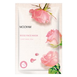 Увлажняющая маска с экстрактом розы Mooyam