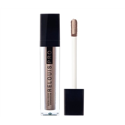 Тени для век "Relouis PRO. Satin Liquid Eyeshadow" тон: 23, какао (10975190)