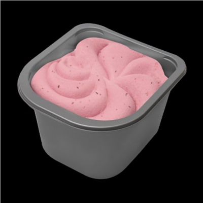 Мороженое пломбир ванильный «АМАРЕНА ВИШНЯ» с ромовой вишней 1.0кг