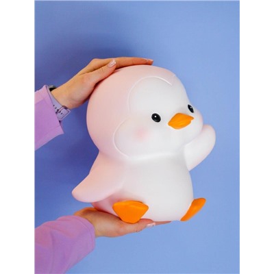 Копилка «Cute penguin», pink (28 см), пластик