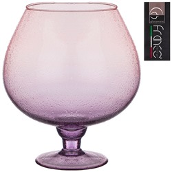 ВАЗА NAPOLION "VIOLET PINK DROPS" ВЫСОТА 26СМ