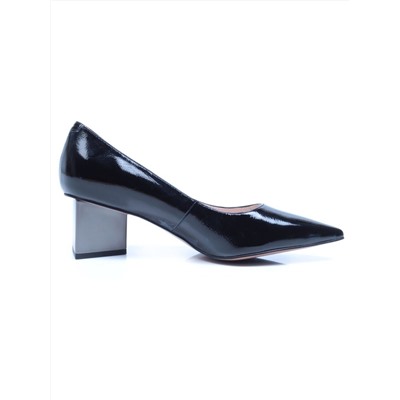 G632-R51-3 BLACK Туфли женские (натуральная кожа) размер 35