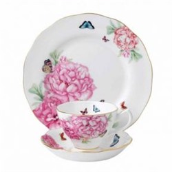Миранда Керр Чайная тройка Благодарность (3 предмета) - купить чайные пары Royal Albert из фарфора