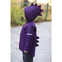 Куртка Дино зимняя фиолетовая