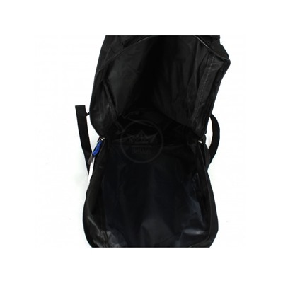Рюкзак SAL-8208,  молодежный,  3отд,  3внеш.карм,  черный/синий 241312