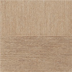Пряжа для вязания ПЕХ Школьная (100% акрил) 5х50г/150м цв.124 песочный упак