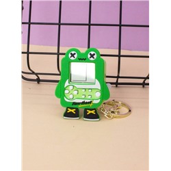 Брелок-игра тетрис "Frog", light green