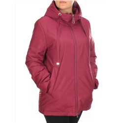 2257 WINE Куртка демисезонная женская Flance Rose (100 гр. синтепон) размер 52