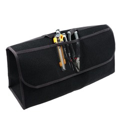 Органайзер в багажник автомобиля, ковролиновый, черный 50×25×15 см