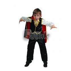 Детский карнавальный костюм Дракула (текстиль) 8006
