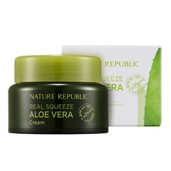 NATURE REPUBLIC Real Squeeze Aloe Vera Крем с экстрактом алоэ вера