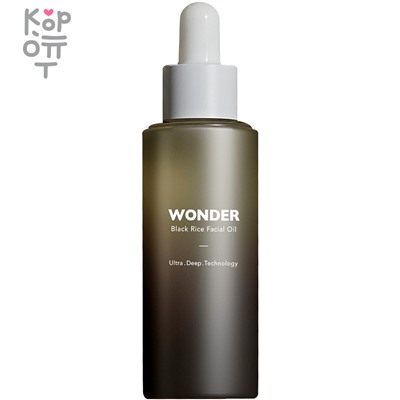 Haru Haru Wonder Black Rice Facial Oil - Интенсивно питающее масло для лица с экстрактом черных рисовых отрубей, 30мл.,