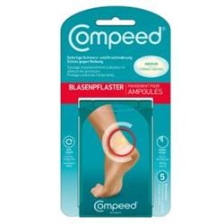 Compeed Blasenpflaster Medium (5 шт.) Компид Пластырь 5 шт.