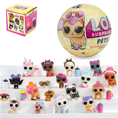 Кукла-сюрприз LOL PETS, series 3 aрт. 62604