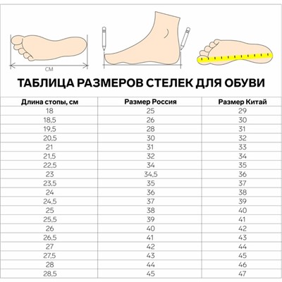 Стельки для обуви, антибактериальные, дышащие, универсальные, 35-46 р-р, 29,5 см, пара, цвет серый